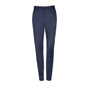 SOL'S 02918 - Jared Women Women’S Satin Stretch Trousers French Navy