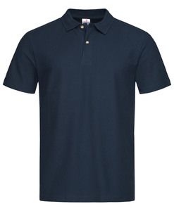 Stedman STE3000 - Men's short-sleeved polo shirt Blue Midnight