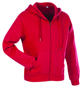 Stedman STE5610 - Active Men's Hooded Jacket Crimson Red