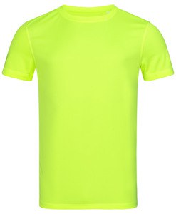Stedman STE8400 - Crew neck T-shirt for men Stedman - ACTIVE 140 Cyber Yellow