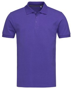 Stedman STE9060  - Short sleeve polo shirt for men Stedman - HARPER Deep Lilac