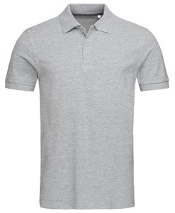 Stedman STE9060  - Short sleeve polo shirt for men Stedman - HARPER Grey Heather