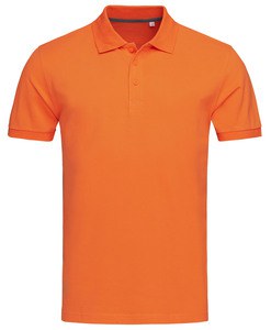Stedman STE9060  - Short sleeve polo shirt for men Stedman - HARPER Pumpkin
