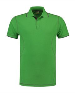 Lemon & Soda LEM3517 - Polo Flatlock SS for him Lime/PG