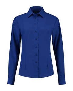 Lemon & Soda LEM3932 - Shirt Poplin Mix LS for her Royal Blue