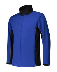 Lemon & Soda LEM4800 - Jacket Softshell Workwear Royal Blue/BK