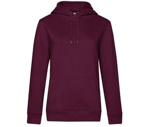 B&C BCW02Q - Hoodie Queen Dark Cherry