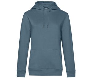 B&C BCW02Q - Hoodie Queen Nordic Blue