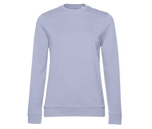 B&C BCW02W - Round neck sweatshirt Lavender