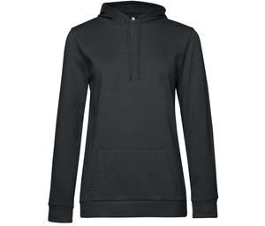 B&C BCW04W - Hooded sweatshirt # woman