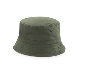 Beechfield BF686 - Women's Bucket Hat Olive Green / Stone
