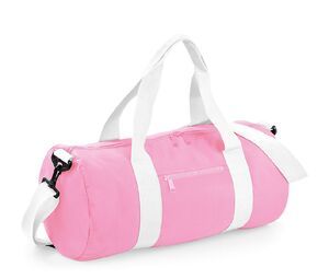 Bag Base BG144 - Original Barrel Bag Classic Pink/ White