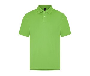 Henbury HY475 - Cool Plus Men's Polo Shirt Lime Green