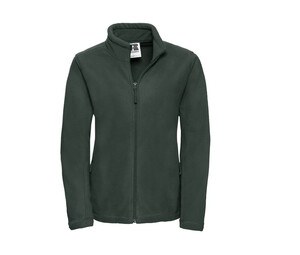 Russell JZ87F - Full Zip Outdoor Fleece Bottle Green