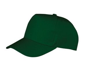 Result RC084 - Boston 5-Panel Printers Cap Bottle Green