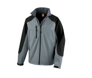 Result RS118 - Softshell jacket with hooded Grey / Black