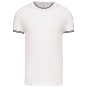Proact PA406 - Performance T-shirt White / Fine Grey