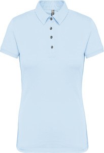 Kariban K263 - Ladies' short sleeved jersey polo shirt Sky Blue