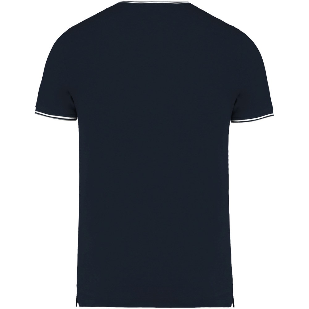Kariban K374 - Men's piqué knit V-neck T-shirt