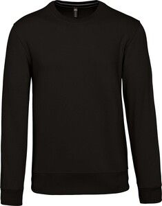 Kariban K488 - Round neck sweatshirt Black
