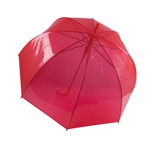 Kimood KI2024 - clear umbrella Red