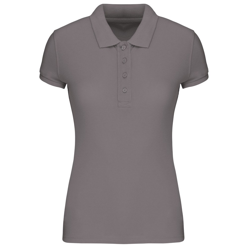 Kariban K210 - Women's short-sleeved organic piqué polo shirt