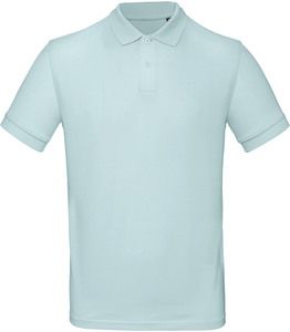 B&C CGPM430 - Men's organic polo shirt Millennial Mint