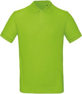 B&C CGPM430 - Men's organic polo shirt Orchid Green