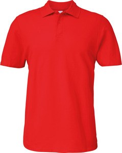Gildan GI64800 - Men's Softstyle Double Pique Polo Shirt Red