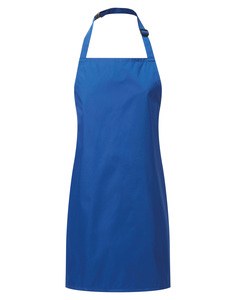 Premier PR145 - "Essential" Waterproof Bib Apron Royal Blue