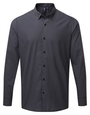 Premier PR252 - Large check gingham shirt