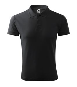 Malfini 203 - Men's piqué polo shirt ebony gray