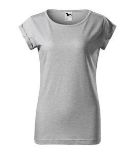 Malfini 164 - Fusion T-shirt Ladies mélange argent