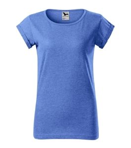 Malfini 164 - Fusion T-shirt Ladies mélange bleu