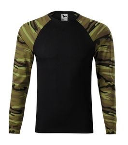 Malfini 166 - Camouflage LS T-shirt unisex