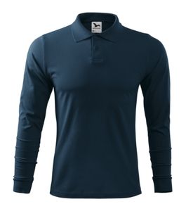 Malfini 211 - Single J. LS Polo Shirt Gents Sea Blue