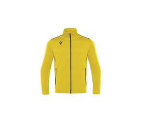 MACRON MA8122J - Children's large zip sweatshirt Yellow