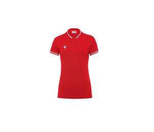 MACRON MA9331J - Hambo junior polo shirt Red/White