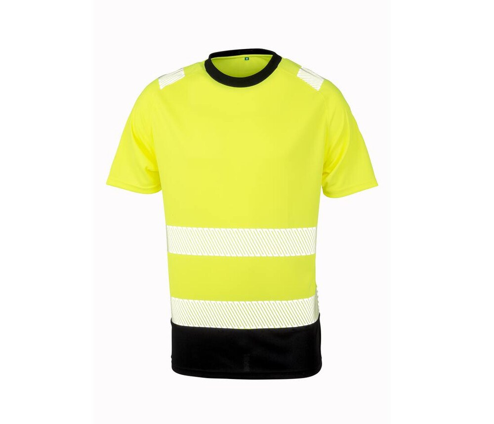 Result RS502X - High visibility t-shirt in recycled polyester