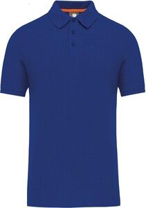 WK. Designed To Work WK207 - Men's eco-friendly polo shirt Royal Blue