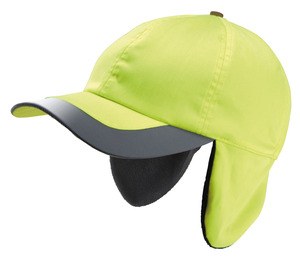 WK. Designed To Work WKP122 - Neon winter cap - 6 panels Fluorescent Yellow