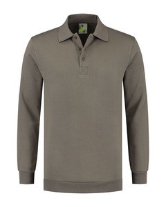 LEMON & SODA LEM4701 - Polosweater Workwear Uni Pearl Grey