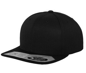 Flexfit FX110 - Flat Brim Fitted Cap Black