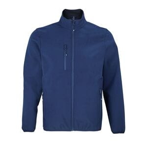 SOL'S 03827 - Falcon Men Softshell Zip Jacket Abyss Blue