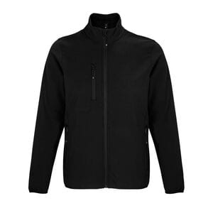 SOL'S 03827 - Falcon Men Softshell Zip Jacket Black
