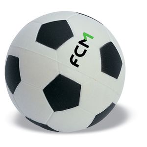 GiftRetail KC2718 - GOAL Anti-stress football White/Black