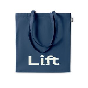 GiftRetail MO6188 - TOTE RPET non woven shopping bag Blue