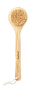GiftRetail MO6305 - FINO Bamboo bath brush Wood