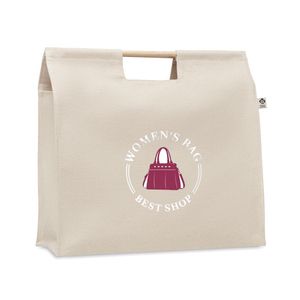 GiftRetail MO6458 - MERCADO TOP Organic shopping canvas bag Beige