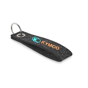 GiftRetail MO6508 - SUORA RPET felt keyring Dark Grey